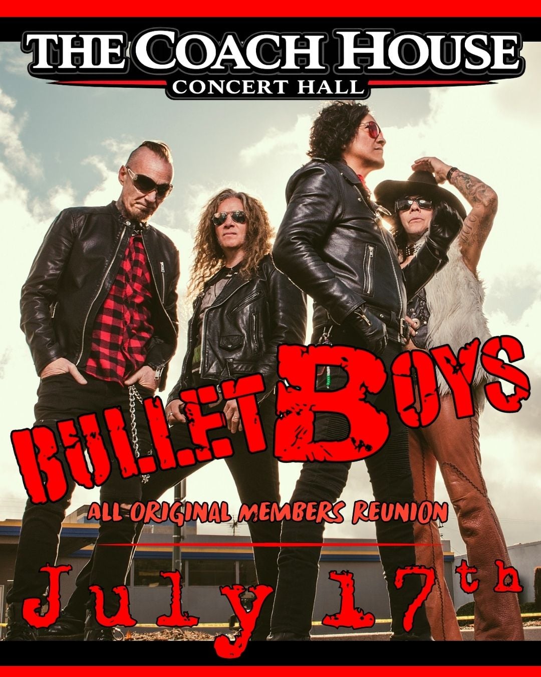 Bullet Boys at The Coach House on July 17th