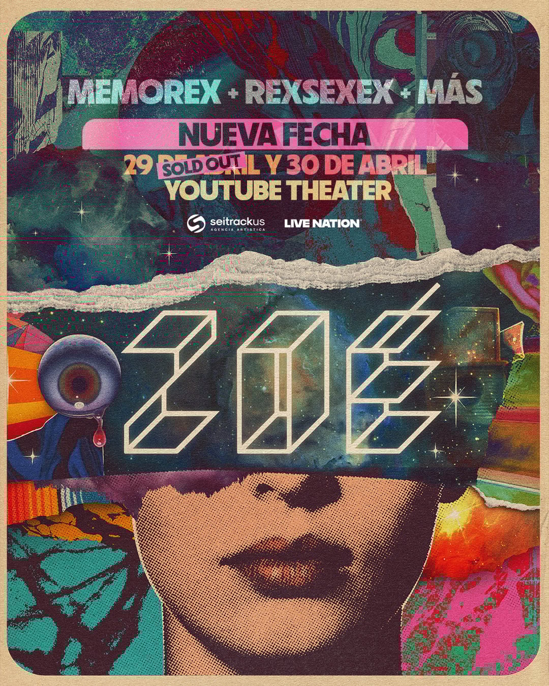 Zoé at the YouTube Theatre on Wednesday, April 29, 2026