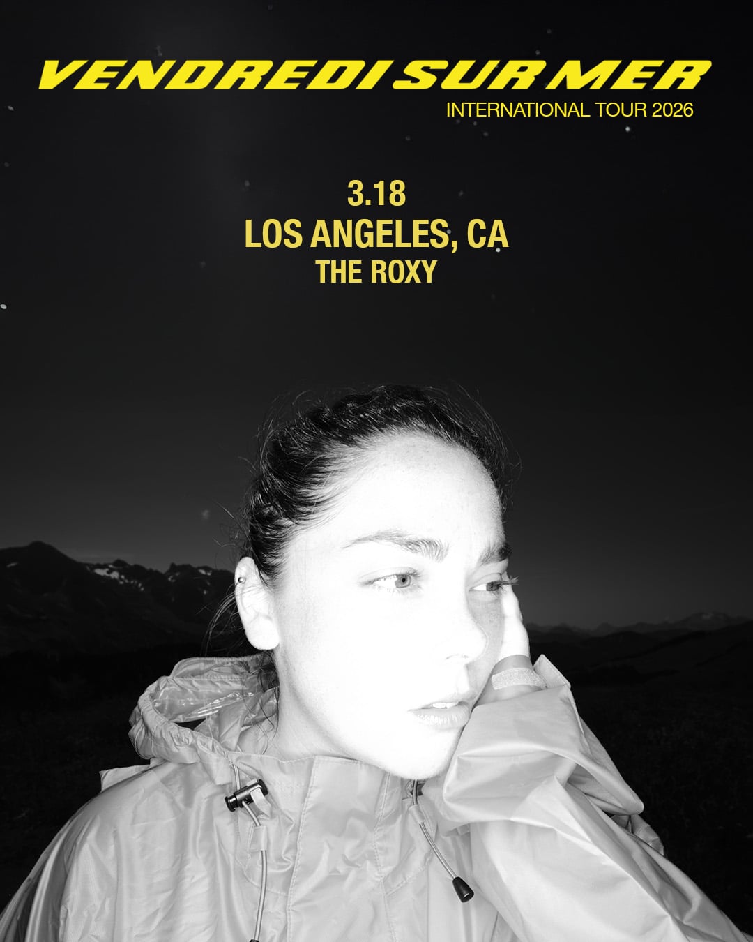 Vendredi Sur Mer at The Roxy on Wednesday, March 18.