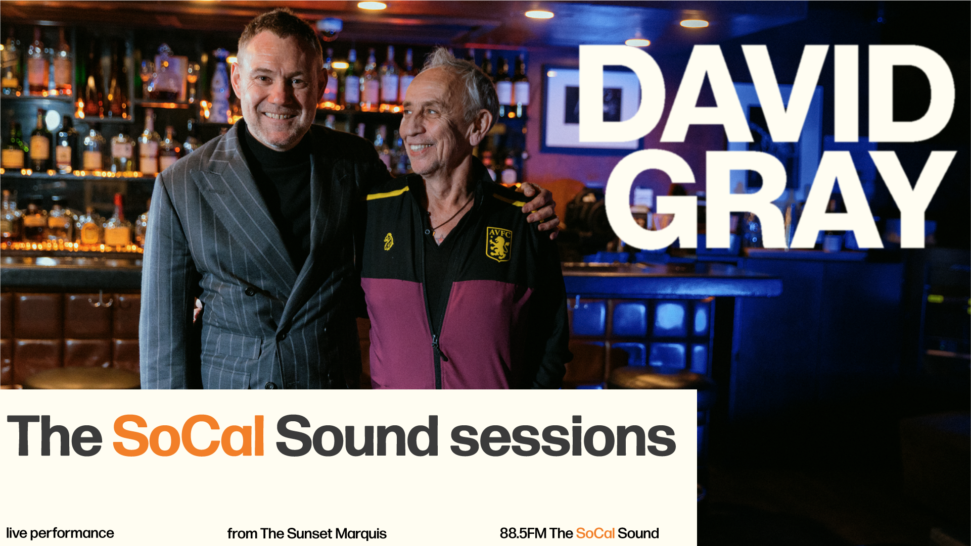 David Gray - The SoCal Sound Sessions with Nic Harcourt from The Sunset Marquis