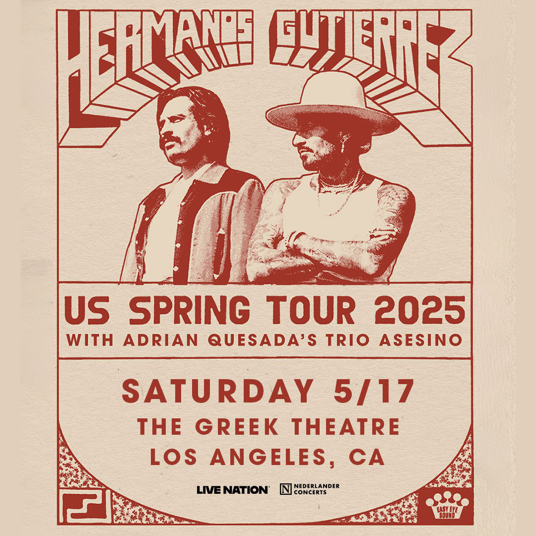 Hermanos Gutiérrez w/ Adrian Quesada at Greek Theatre on Saturday, May 17, 2025