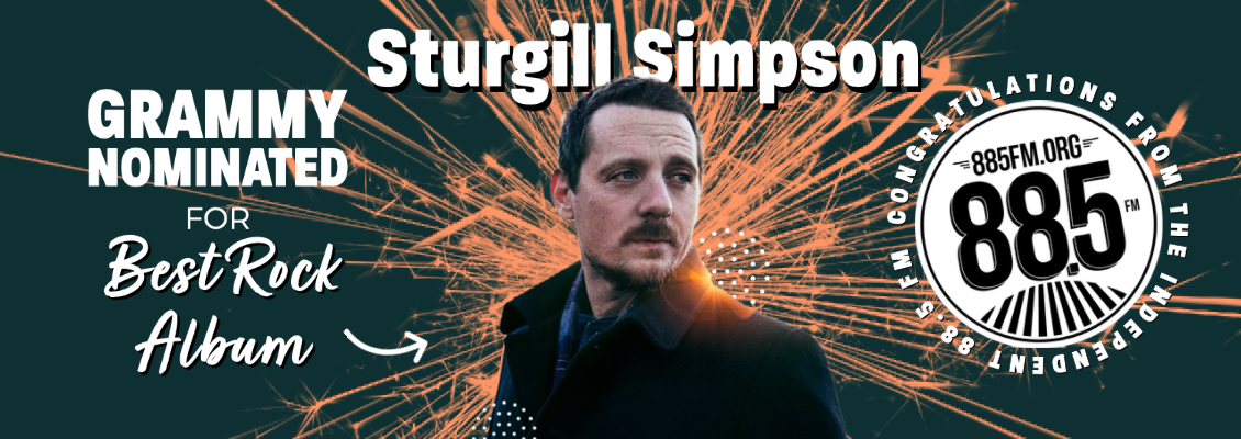 Sturgill Simpson 2021 GRAMMY Banner