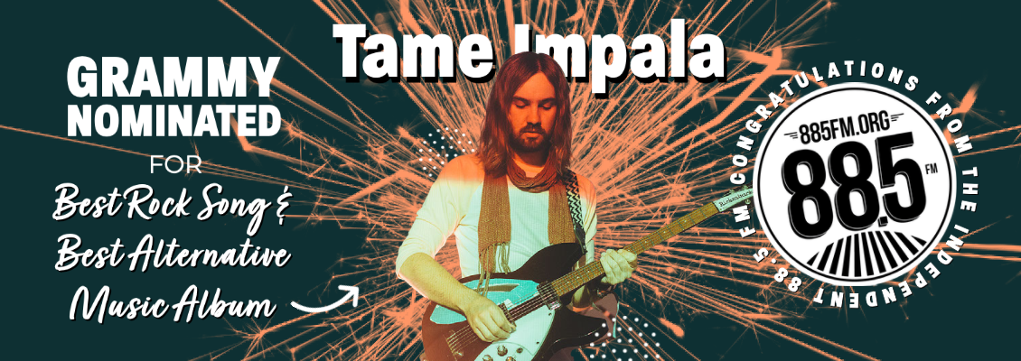 Tame Impala 2021 GRAMMY Banner