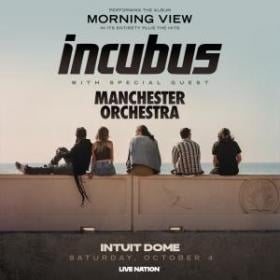 Morning Show: Incubus at Intuit Dome on Saturday, October 4